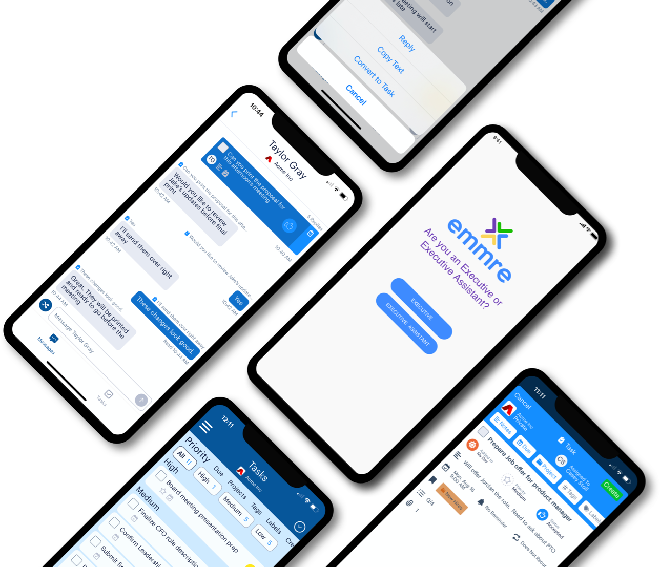 Emmre is software for Assistants and Leaders to maximize the effectiveness of their strategic partenership.